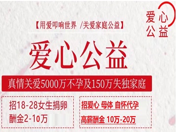 平房捐卵助孕生子 爱心志愿者招募